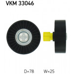 SKF Umlenk-/Führungsrolle, Keilrippenriemen
